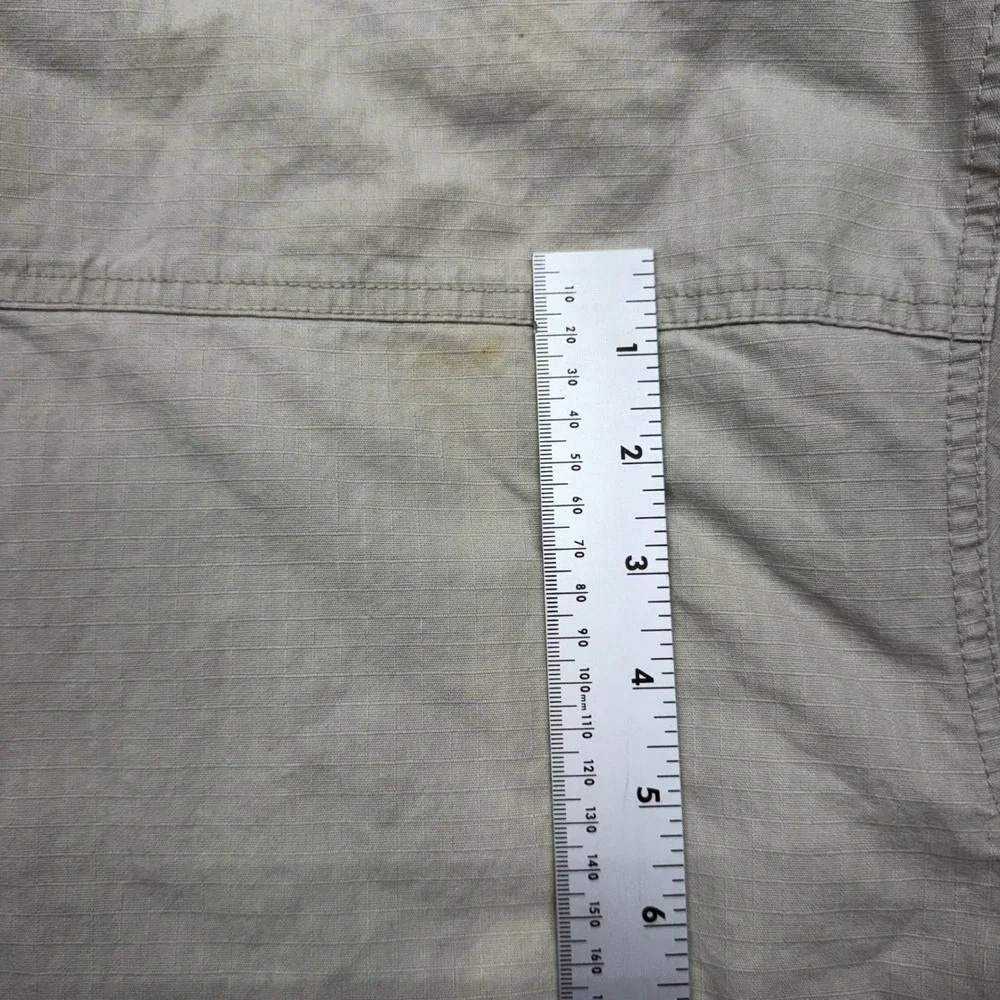 Levi's Mens Large Tan Sherpa Lined Utility Chore Canvas Shirt Jacket Shacket